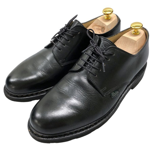 パラブーツ レザーシューズ プレーントゥ アルル カーフ メンズ サイズUK8 ブラウン PARABOOT ARLES ビジネスシューズ 約26.5cm【LA】【中古】
