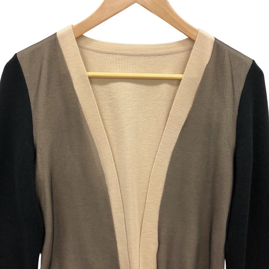美品◆フォクシー カーディガン フォックスファー カシミヤ シルク 32743 マルチカラー サイズ40 レディース FOXEY 【AFB20】