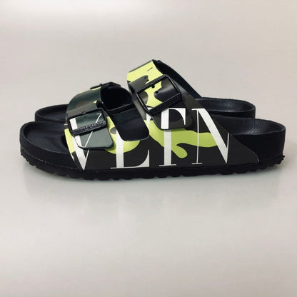 ヴァレンティノ ガラヴァーニ×ビルケンシュトック サンダル アリゾナ 迷彩柄 メンズ サイズ41 VALENTINO GARAVANI×BIRKENSTOCK 約26.5cm【AFC34】