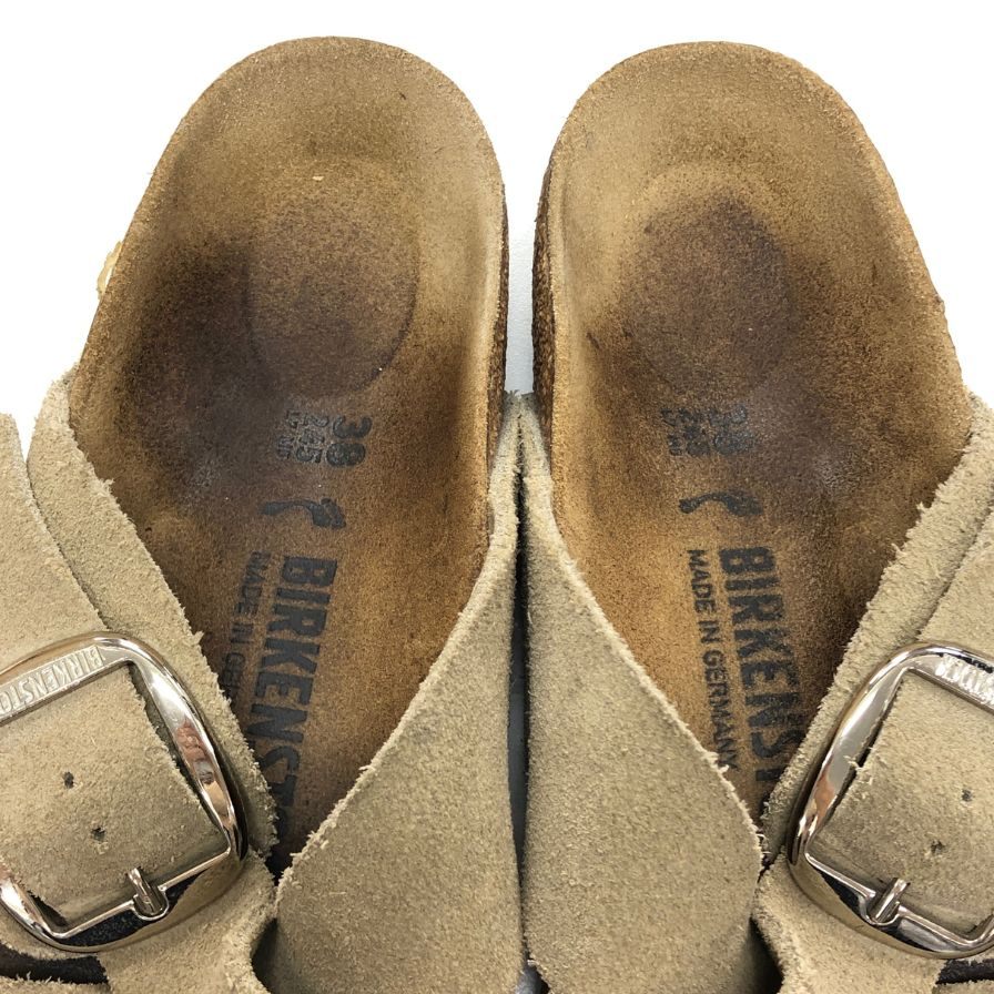 BIRKENSTOCK スエード靴 サイズ24.5cm ベージュ BIRKENSTOCK スエード靴 サイズ24.5cm ベージュ