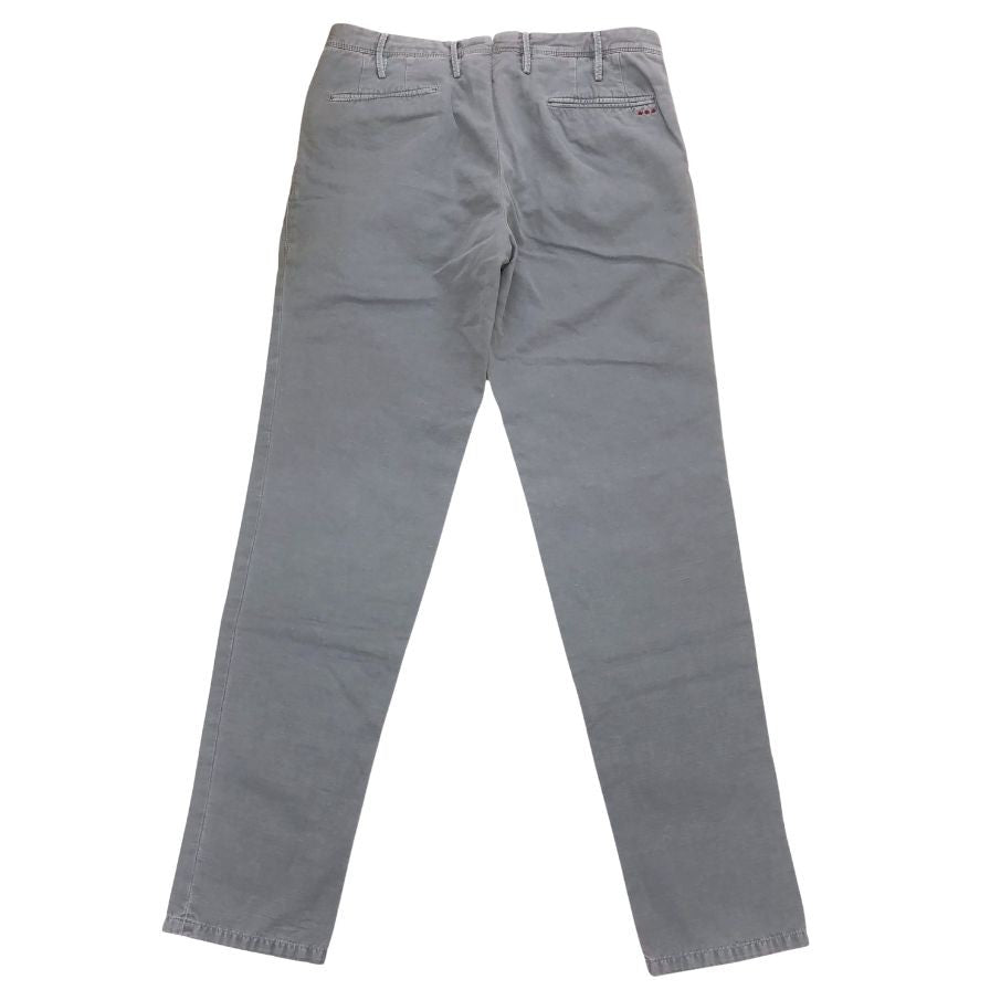 ピーティーゼロウーノ スラックス WORN OUT ELEGANCE グレー