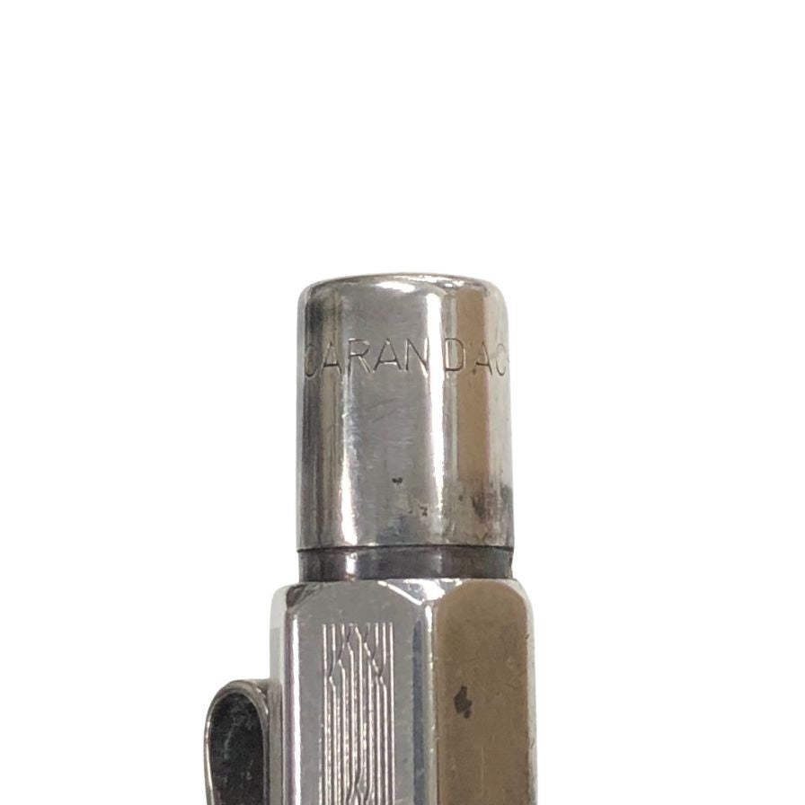 カランダッシュ シャープペンシル シルバー ヴィンテージ 六角 CARANｄ’ACHE【AFI14】