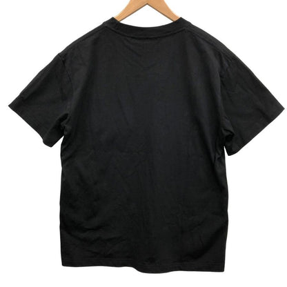 美品◆ロエベ スタジオジブリ Tシャツ ハウルの動く城 カルシファー アナグラム ロゴ 刺繍ポケット HB44Y22X07レディース サイズXS ブラック  LOEWE 【AFB21】