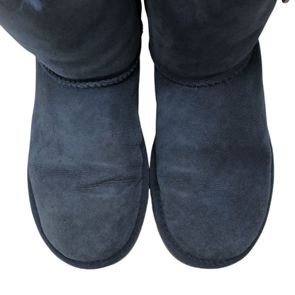 アグ ムートンブーツ ベイリーボタン2 ブルー系 レディースサイズ 7.5 UGG BAILEY BUTTON Ⅱ 約25.0cm【AFC28】