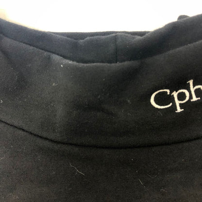 美品◆キャプテンズヘルムゴルフ 長袖Tシャツ モックネック ブラック サイズM メンズ Cph/Golf 【AFB27】