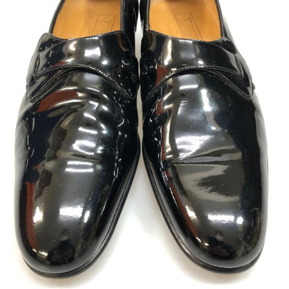 トゥモローランド ヒデタカフカヤ バタフライローファー パテント メンズ ブラック サイズ41  TOMORROWLAND Hidetaka Fukaya 約26.0cm【AFD9】