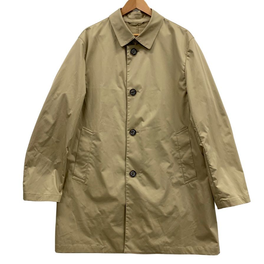 美品◆マッキントッシュフィロソフィー ステンカラーコート H1C50-735-45 フード欠損 サイズ42 メンズ ベージュ MACKINTOSH PHILOSOPHY 【AFB6】