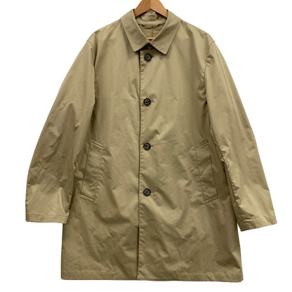 美品◆マッキントッシュフィロソフィー ステンカラーコート H1C50-735-45 フード欠損 サイズ42 メンズ ベージュ MACKINTOSH PHILOSOPHY 【AFB6】