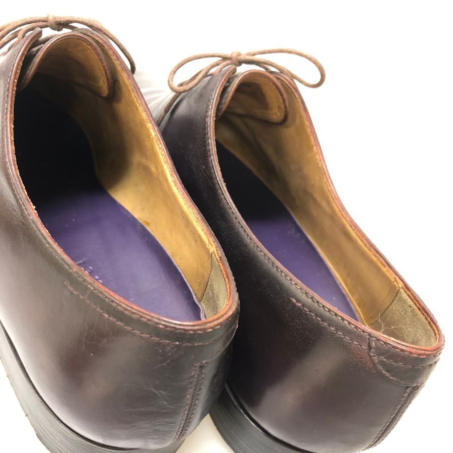 ベルルッティ オルガ期 カリグラフィ ラピエセ ルプリゼ シューズ パープル メンズ サイズ7  Berluti 約25.5cm【AFC35】