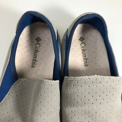 コロンビア スリッポン メッシュ ニットベーススエード ポリエステル生地 メンズ サイズ28 グレー columbia 約28.0cm【PTM】