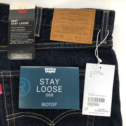 ビオトープ×リーバイス デニム 568 インディゴ メンズ W38 L30 BIOTOP×LEVI'S 【AFB22】