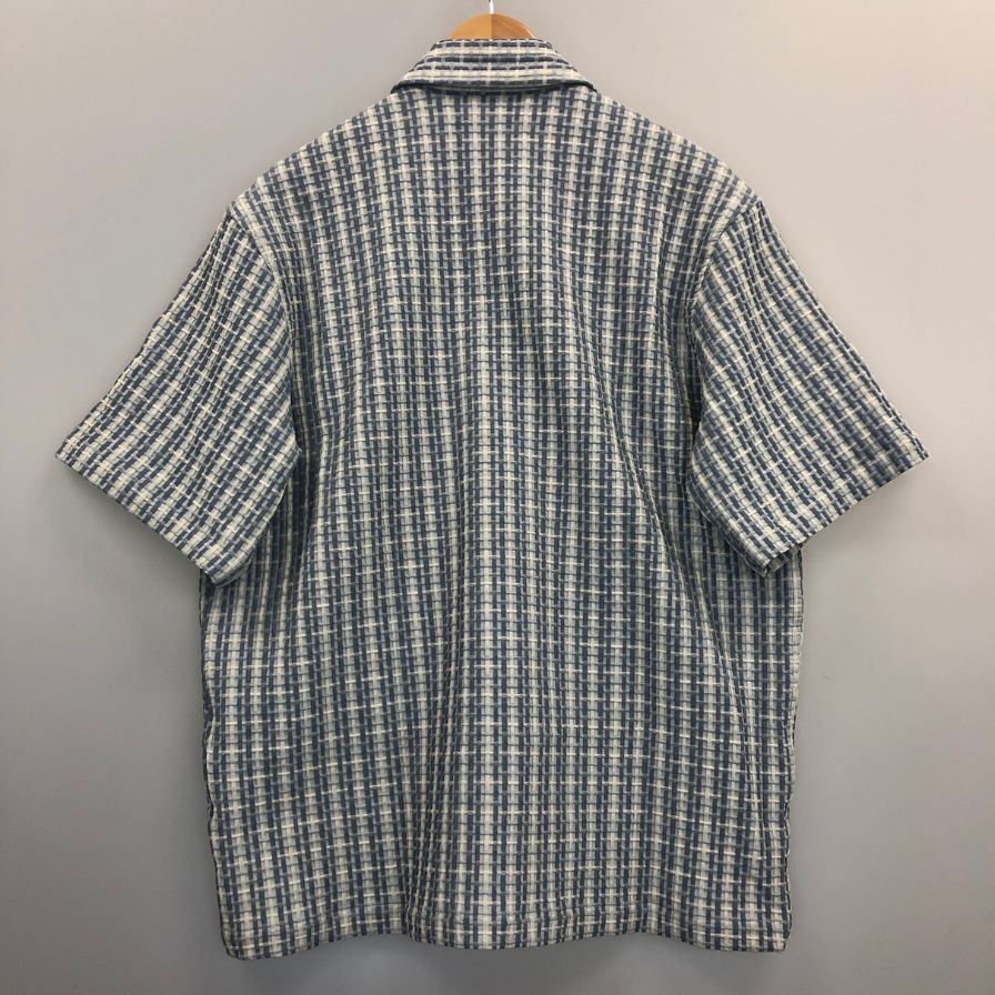 美品◆キス オープンカラー 半袖シャツ メンズ サイズM ホワイト系 KITH 【AFB34】