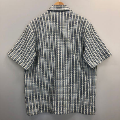 美品◆キス オープンカラー 半袖シャツ メンズ サイズM ホワイト系 KITH 【AFB34】