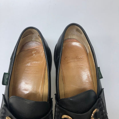パラブーツ オルセーティ 93682 レディース ブラック サイズ 23 PARABOOT ビジネスシューズ 約23.0cm【LA】【中古】