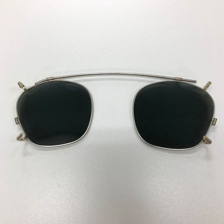 ジュリアスタート オプティカル  クリップオンサングラス ユニセックス シルバー JULIUS TART OPTICAL【AFI6】