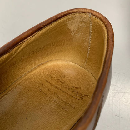 パラブーツ チロリアンシューズ ミカエル ファー コンビ マロン サイズ40 Paraboot ビジネスシューズ 約25.5cm【LA】【中古】