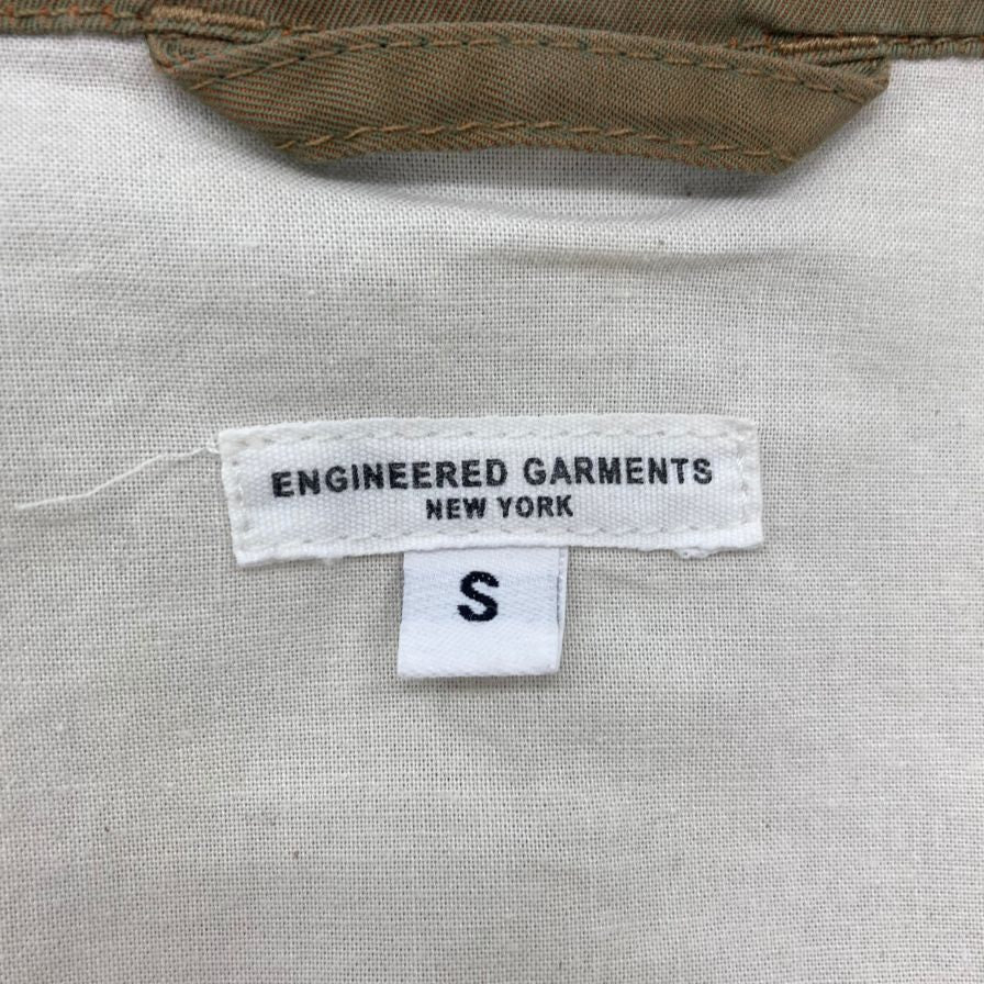 Good condition ◆ Engineered Garments Shawl Collar Coat Iridescent Cotton Size S ENGINEERED GARMENTS Men's [AFB7] 