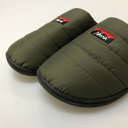 ナンガ スブ タキビ ウィンターサンダル コラボ 裏ボア 別注 26cm相当 カーキ NANGA SUBU 約26.0cm【AFC36】
