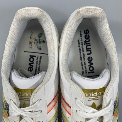 アディダス ローカットスニーカー Superstar PRIDE メンズ サイズ27.5 FY9022 ADIDAS 約27.5cm【AFD7】