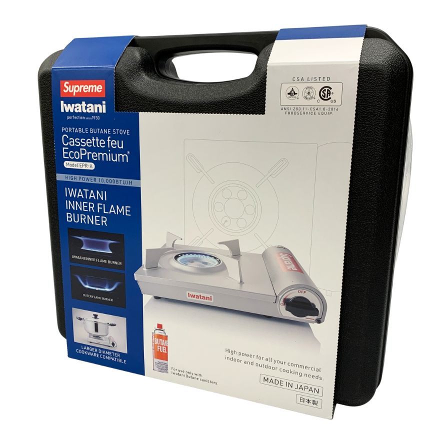 シュプリーム 岩谷産業 カセットコンロ Portable Butane Stove Supreme×Iwatani【AFI28】【中古】