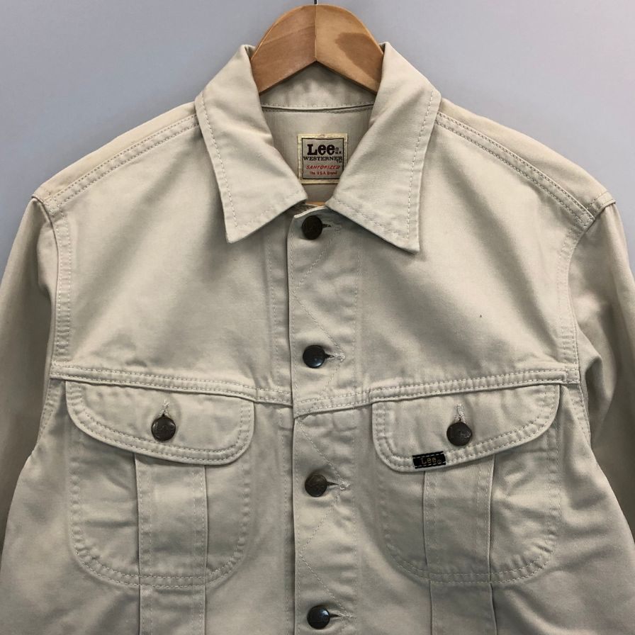 美品◆リー チノジャケット ウエストターナー メンズ サイズ不明 カーキ Lee WESTERNER 【AFB3】