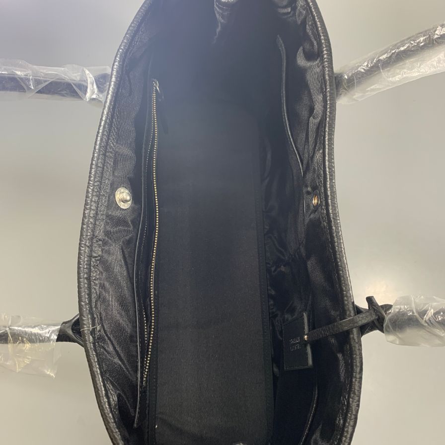 バーニーズニューヨーク メルセデスベンツコラボ トートバッグ グレインレザー ブラック Barneys New York【AFE10】