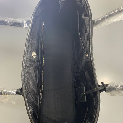 バーニーズニューヨーク メルセデスベンツコラボ トートバッグ グレインレザー ブラック Barneys New York【AFE10】