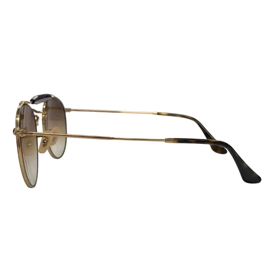レイバン サングラス ダブルブリッジ ゴールド×べっ甲 RB3747 9008/51 50□21 1452N Ray-Ban【AFI18-3】