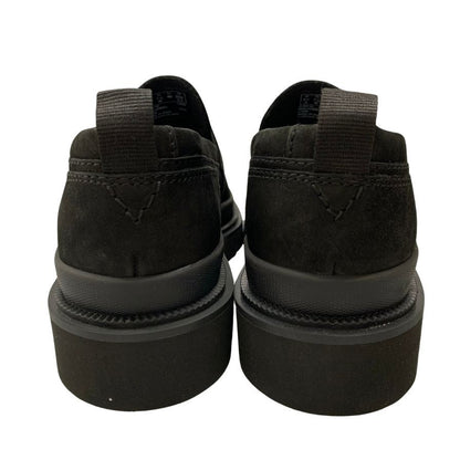 新品同様◆クラークス ローファー バデルステップ ヌバック サイズUS7.5 メンズ ブラック Clarks Badell Step【AFD2】