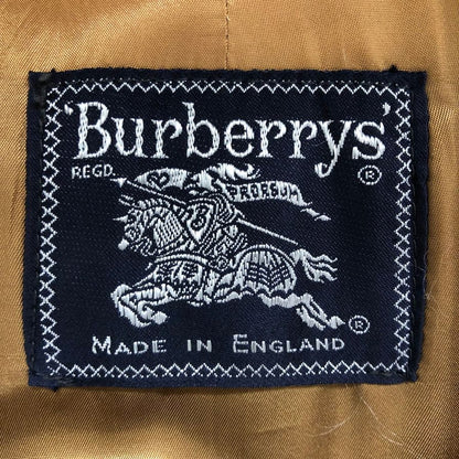 美品◆バーバリー ステンカラーコート ヴィンテージ 一枚袖 ウール メンズ サイズ40REG Burberrys 【AFA3】