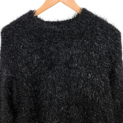 極美品◆ドルチェ&ガッバーナ トップス セーター ラメ加工 レディース サイズ40 ブラック DOLCE&GABBANA 【AFB29】