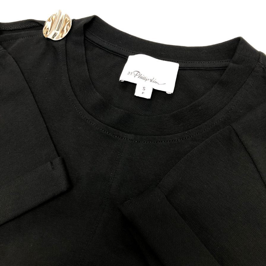 美品◆スリーワン フィリップリム ワンピース ブラック レディース サイズS 3.1 phillip lim 【AFB37】
