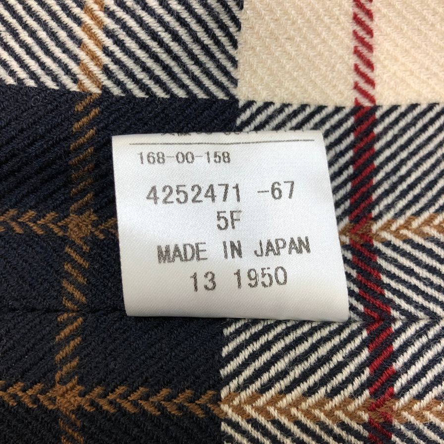 中古◆アクアスキュータム ステンカラーコート コットン ウール ライナー ハーフ丈 オレンジ レディース サイズ5F Aquasqutum 【AFB19】