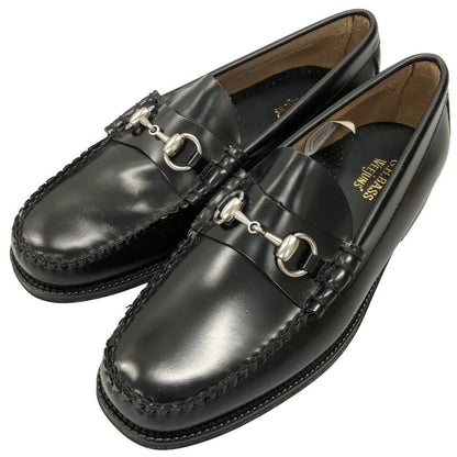 ジーエイチバス リンカーンモックビットローファー サイズ7 メンズ ブラック G.H.Bass&Co. WEEJUNS LINCOLN MOC BIT LOAFER ローファー 約25.5cm【LA】【中古】