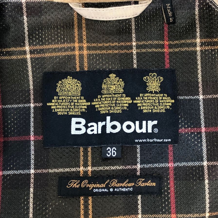 バブアー ジャケット ビデイル ピーチド ノンオイルド カバーオール 1901110 ライトベージュ メンズ サイズ36 Barbour BEDALE SL PEACHED【LA】