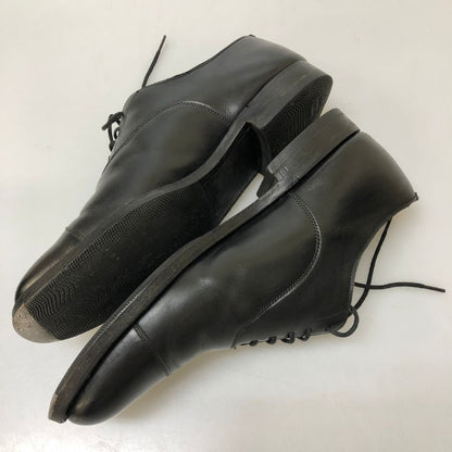 チーニー レザーシューズ キャップトゥ カーフ ブラック 6.5 CHEANEY GEOFFREY ビジネスシューズ 約24.5cm【LA】【中古】