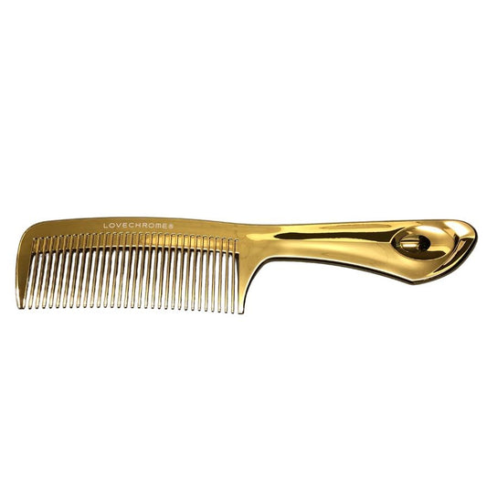 ラブクロム ヘアコーム テツキゴールド K24GP レディース LOVECHROME