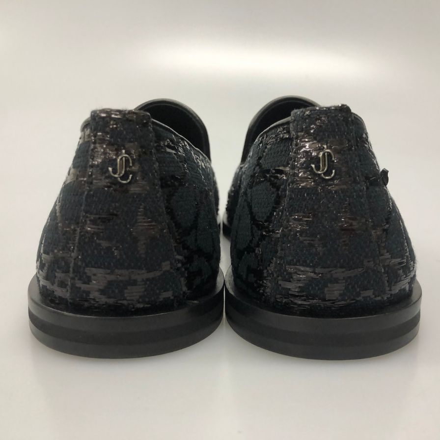 ジミーチュウ スリッポン VQH LAW サイズ41 ブラック メンズ JIMMY CHOO 約26.0cm【AFD6】