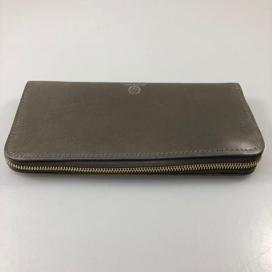 グレンロイヤル 長財布 ラウンドジップ ブライドルレザー トープ ゴールド金具 GLENROYAL【AFI1】
