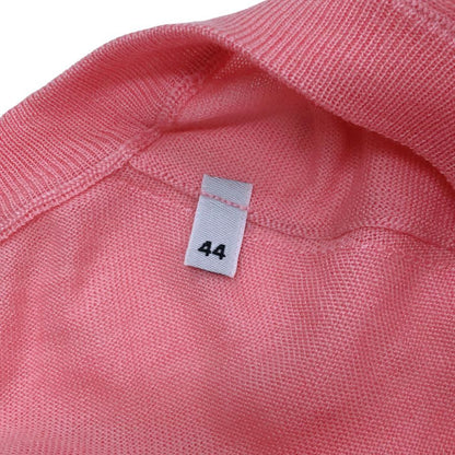 極美品◆ドルチェ&ガッバーナ 半袖トップス レディース カシミア70％ シルク30% サイズ44 ピンク DOLCE&GABBANA 【AFB44】