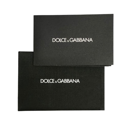 ドルチェアンドガッバーナ ローカットスニーカー ソレント ロゴ ニット スリッポン ブラック メンズ サイズ40.5 DOLCE&GABBANA 約25.5cm【AFD5】