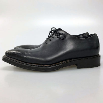 ステファノブランキーニ  レザーシューズ B4263 ホールカット ネイビー サイズUK7.5 メンズ Stefano Branchini 約26.0cm【AFC34】