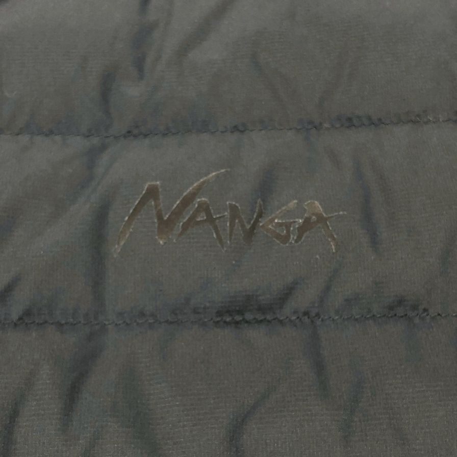 美品◆ナンガ アーバンリサーチ ダウンジャケット インナーダウン リバーシブル サイズS メンズ グレー系 NANGA 【AFA3】