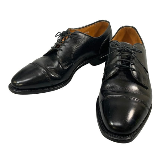 アレンエドモンズ ストレートチップ ダービー メンズ ブラック サイズUS7.5D Allen Edmonds ビジネスシューズ 約25.5cm【LA】【中古】