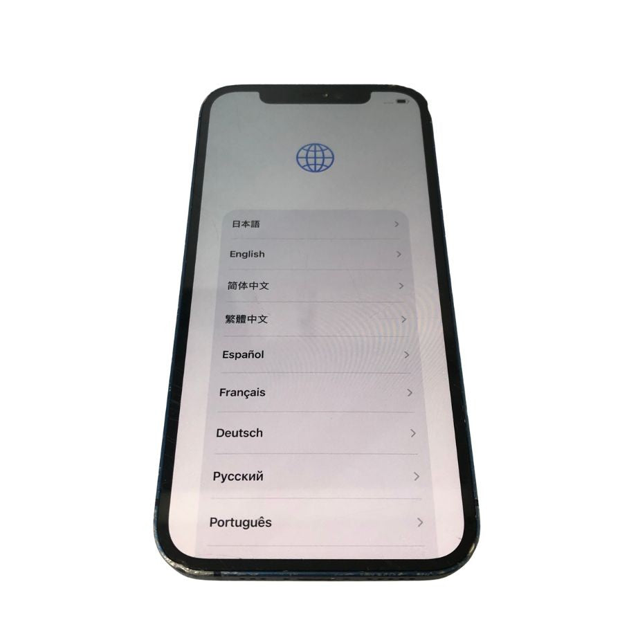 アップル アイフォン12 128GB ブルー SIMフリー Apple iPhone12【AFI16】【中古】