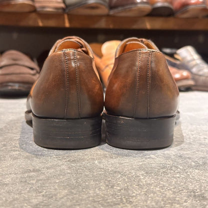 ジェイエムウエストン 300 ストレートチップ ブラウン サイズUK5.5E  メンズ J M Weston ビジネスシューズ 約24.0cm【LA】【中古】