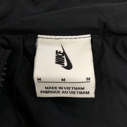 美品◆ナイキ 24SS ソロ スウッシュ ウーブン トラックジャケット ブラック メンズ サイズM NIKE 【AFA9】