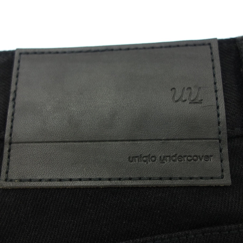 如同全新 ◆ UNIQLO x Undercover 牛仔裤男式黑色 29 码 uniqlo x undercover [AFB28] 