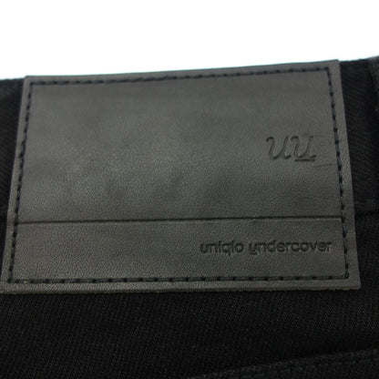 Like new ◆ UNIQLO x Undercover Denim Pants Men's Black Size 29 uniqlo x undercover [AFB28] 