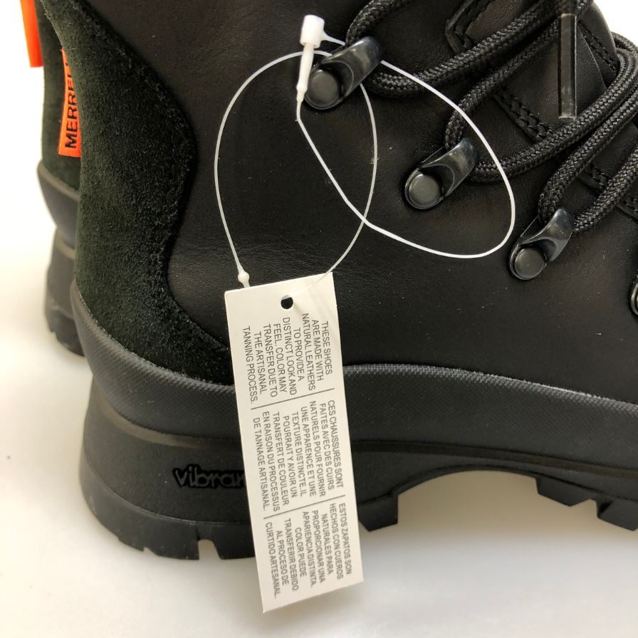 メレル ブーツ トレッキングブーツ Bristol MID レディース サイズ24.5 ブラック MERRELL 約24.5cm【AFD1】